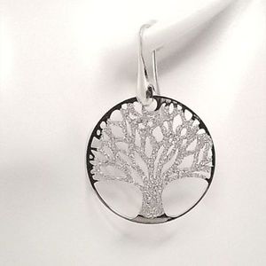 - sterling silver tree of life earrings